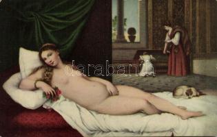 Erotikus festmények - 10 db szép Stengel művészeti reprodukciós lap, közte számos litho / 10 Erotic ...