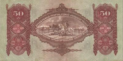 1932. 50P + 1941. 20P + 1945. 50P (ragacsos hátlap) T:I-,II
