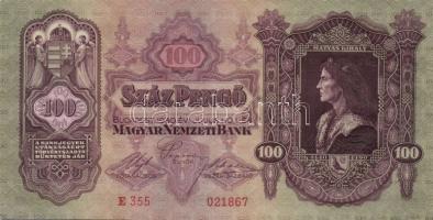 1930. 100P (3x) egymásutáni sorszámmal T:I