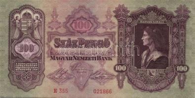 1930. 100P (3x) egymásutáni sorszámmal T:I