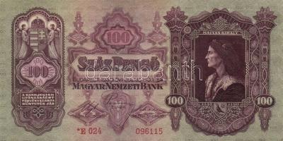 1930. 100P "*E" sorozat! T:I