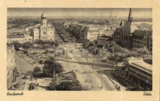 Kecskemét Főtér zsinagógával