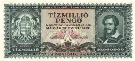 1945. 100.000P + 1.000.000P + 10.000.000 T:I,I-