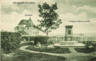 Kővágóőrs-Révfülöp Kaszinó és Czigány Károly-emlék