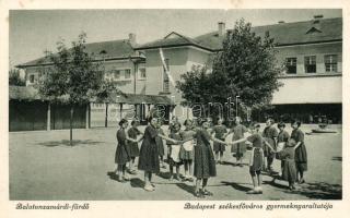 Zamárdi-fürdő gyermeküdülő udvar