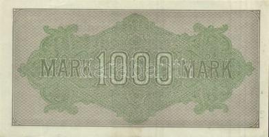 Német Birodalom/Weimari Köztársaság 1923. 1000M (2X)2klf vízjellel T:I-