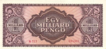 1946. 1.000.000.000P (2x) egymásutáni sorszámmal! T:I-