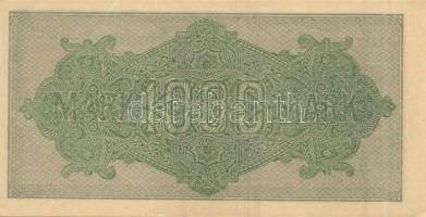 Német Birodalom/Weimari Köztársaság 1923. 1000M (5X) egyugrású és egymás utáni sorszámúak közte T:I,...