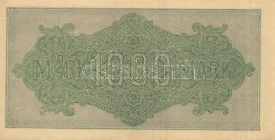 Német Birodalom/Weimari Köztársaság 1923. 1000M (5X) egyugrású és egymás utáni sorszámúak közte T:I,...