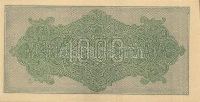 Német Birodalom/Weimari Köztársaság 1923. 1000M (5X) egyugrású és egymás utáni sorszámúak közte T:I,...