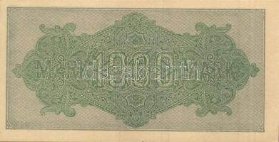 Német Birodalom/Weimari Köztársaság 1923. 1000M (5X) egyugrású és egymás utáni sorszámúak közte T:I,...