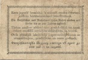 1849. 15Kr + 30Kr "Kincstári utalvány" T:III,IV