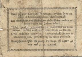 1849. 15Kr + 30Kr "Kincstári utalvány" T:III,IV