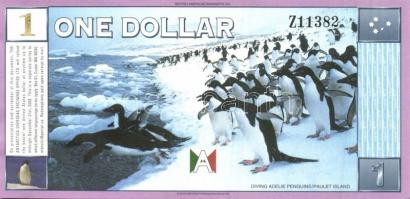 Antarctica 2007. 1$, 3$ + 1999. 1$ T:I
