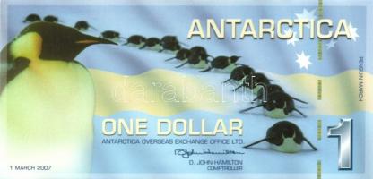 Antarctica 2007. 1$, 3$ + 1999. 1$ T:I