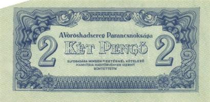 1944. 1P, 2P, 5P, 10P, 20P, 50P, 100P "Vörös Hadsereg" teljes sor! T:I többnyire