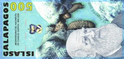 Galapagos 2009. 500 Sucres T:I