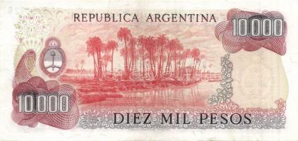 Argentína 1973-76. 10P + 1974-75. 50P + 10P + 1977-82. 500P + 1977-83. 5000P + 1976-83. 10.000P + 19...