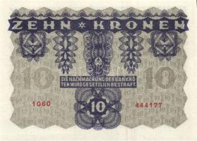 Osztrák-Magyar Bank 1922. 2K + 10K + 100K T:I