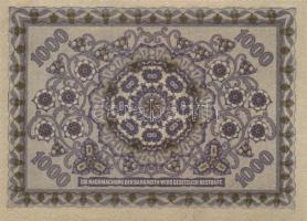 Osztrák-Magyar Bank 1922. 1000K (2x) T:I