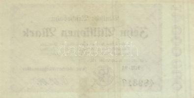 Német Birodalom/Weimari Köztársaság/Német Birodalmi Vasutak/Berlin 1923. 10.000.000M T:I- + Német Bi...