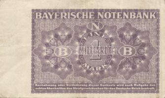 Német Birodalom/Weimari Köztársaság/Német Birodalmi Vasutak/Berlin 1923. 10.000.000M T:I- + Német Bi...