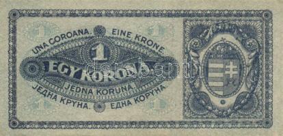 1920. 1K (2x) eltérő színű sorszámozással T:I-,II