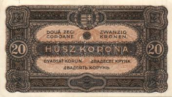 1920. 10K + 20K (3x) közte kis ugrású sorszámmal T:I,I-