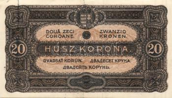 1920. 10K + 20K (3x) közte kis ugrású sorszámmal T:I,I-