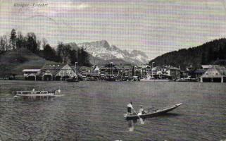 Königsee - 2 db jó minőségű régi képeslap a tóról