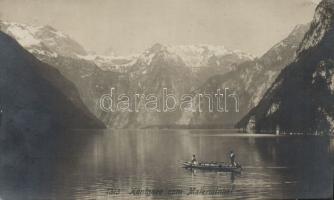 Königsee - 2 db jó minőségű régi képeslap a tóról