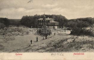 Fürdőházak - 2 db jó minőségű, régi képeslap Heidebrink és Bad Elster fürdőkből