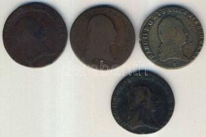 Ausztria /magyar verdejel 1800S,E,?? 3Kr (4x) T:3,4