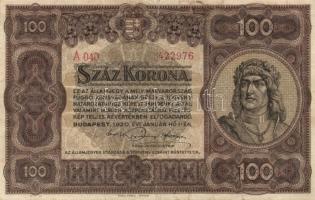 1920. 50K (foltos) + 100K (2x) eltérő színű sorszámozás! T:vegyes