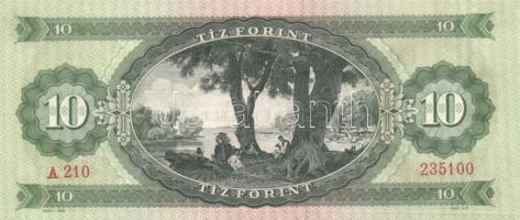 1962. 10Ft (3x) egymásutáni sorszámmal! T:I