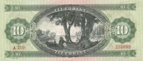1962. 10Ft (3x) egymásutáni sorszámmal! T:I