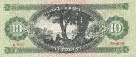 1962. 10Ft (3x) egymásutáni sorszámmal! T:I