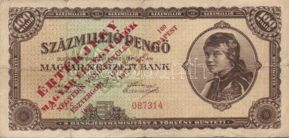 1945-46. 1.000.000P (2x) + 10.000.000P + 1.000.000MP + 10.000.000MP (2x) mindegyik "Csili 1975. április 17-30... + Dr. Bázlik László György gyűjteményéből" fny-sal + 1946. 100.000.000P "Értékjegy-Magyar Éremgyűjtők .... Esztergom 1973.9.8.- 1973.9.9. Budapest" fny-sal T:III összesen 7db!