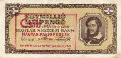 1945-46. 1.000.000P (2x) + 10.000.000P + 1.000.000MP + 10.000.000MP (2x) mindegyik "Csili 1975....