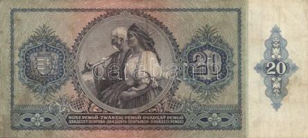 1930. 100P, 1932. 50P, 1936. 10P, 1941. 20P mindegyik "Városi Pártvezető - Sopron" felülbé...