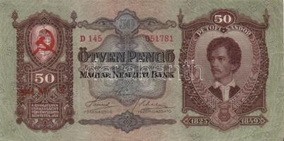 1930-1941. 10P, 20P, 50P, 100P mindegyik hamis sarló-kalapács fny-sal T:II,III+