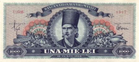 Románia 1948. 1000L T:II-