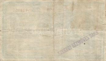 1918. 25K sima hátlap, 3000 feletti sorozat(hamis?) "Szegedi Kézműves Bank" bélyegzéssel T...
