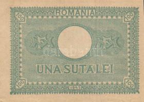 Románia 1945. 100L (2x) T:II+ hajtatlanok + 1966. 100L (2x) egymás utáni sorszámmal T:II