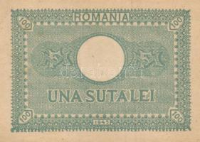 Románia 1945. 100L (2x) T:II+ hajtatlanok + 1966. 100L (2x) egymás utáni sorszámmal T:II