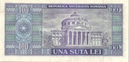 Románia 1945. 100L (2x) T:II+ hajtatlanok + 1966. 100L (2x) egymás utáni sorszámmal T:II