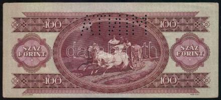 1949. 100Ft csak "MINTA" perforációval, felülnyomás nélkül! T:I-