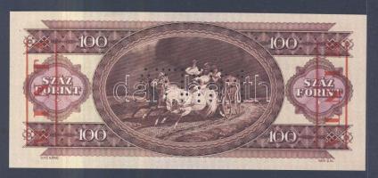 1993. 100Ft "MINTA" perforációval és felülnyomással "B 001" sorozatszámmal T:I