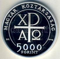 2009. 5000Ft "Kálvin János" Ag T:PP Tanúsítvánnyal!