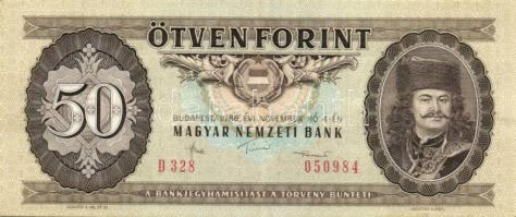 1986. 50Ft (6x) T:I többnyire,II